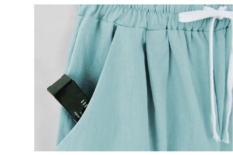 Women's Summer Shorts with Drawstring Women's Summer Shorts with Drawstring