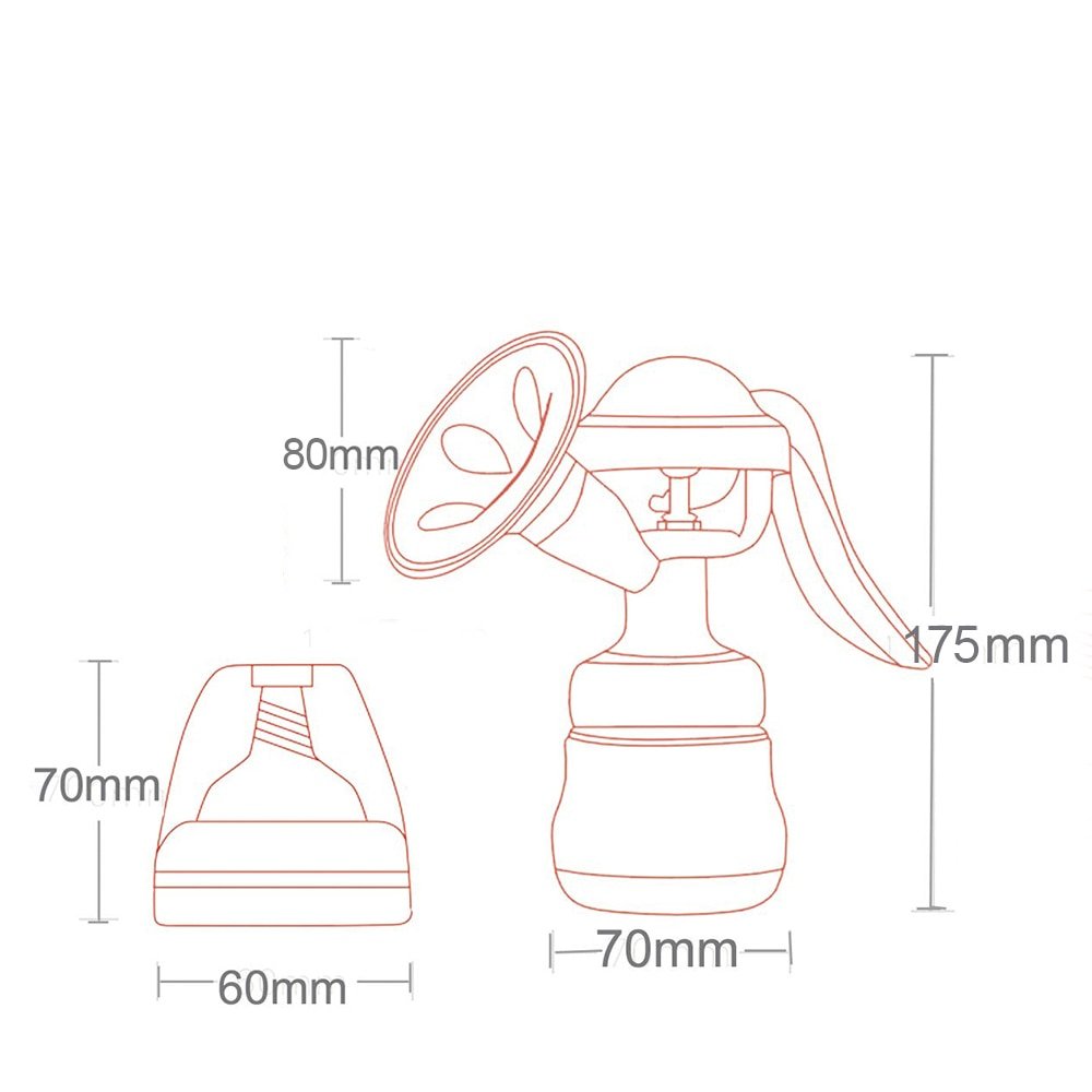 Manual Breast Pump and Feeding Bottle Manual Breast Pump and Feeding Bottle