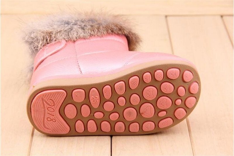 Kid's Rabbit Fur Winter Boots Kid's Rabbit Fur Winter Boots