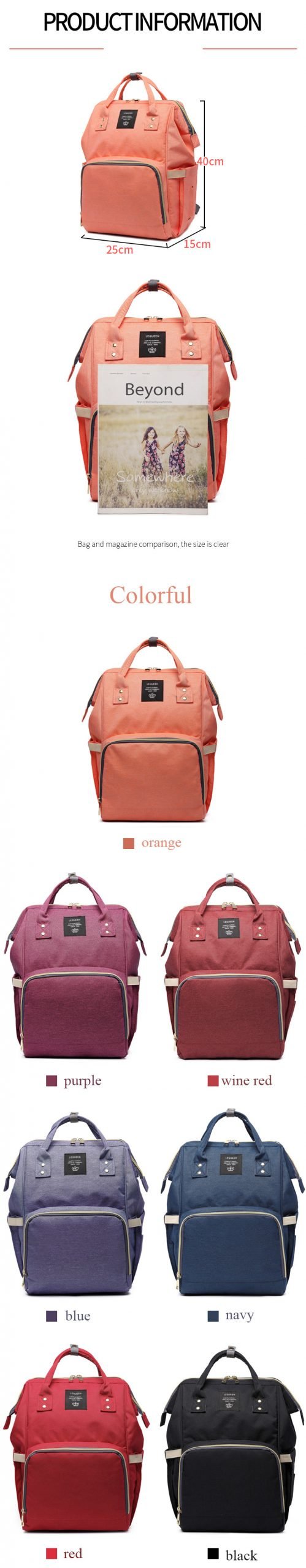 Large Capacity Maternity Backpack Large Capacity Maternity Backpack