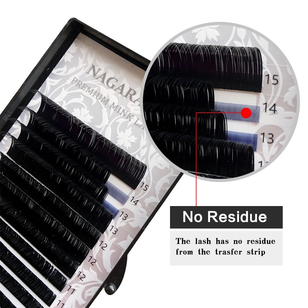 16 Rows Natural Mink Makeup Individual Eyelashes 16 Rows Natural Mink Makeup Individual Eyelashes